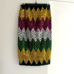 Zara sequin skirt